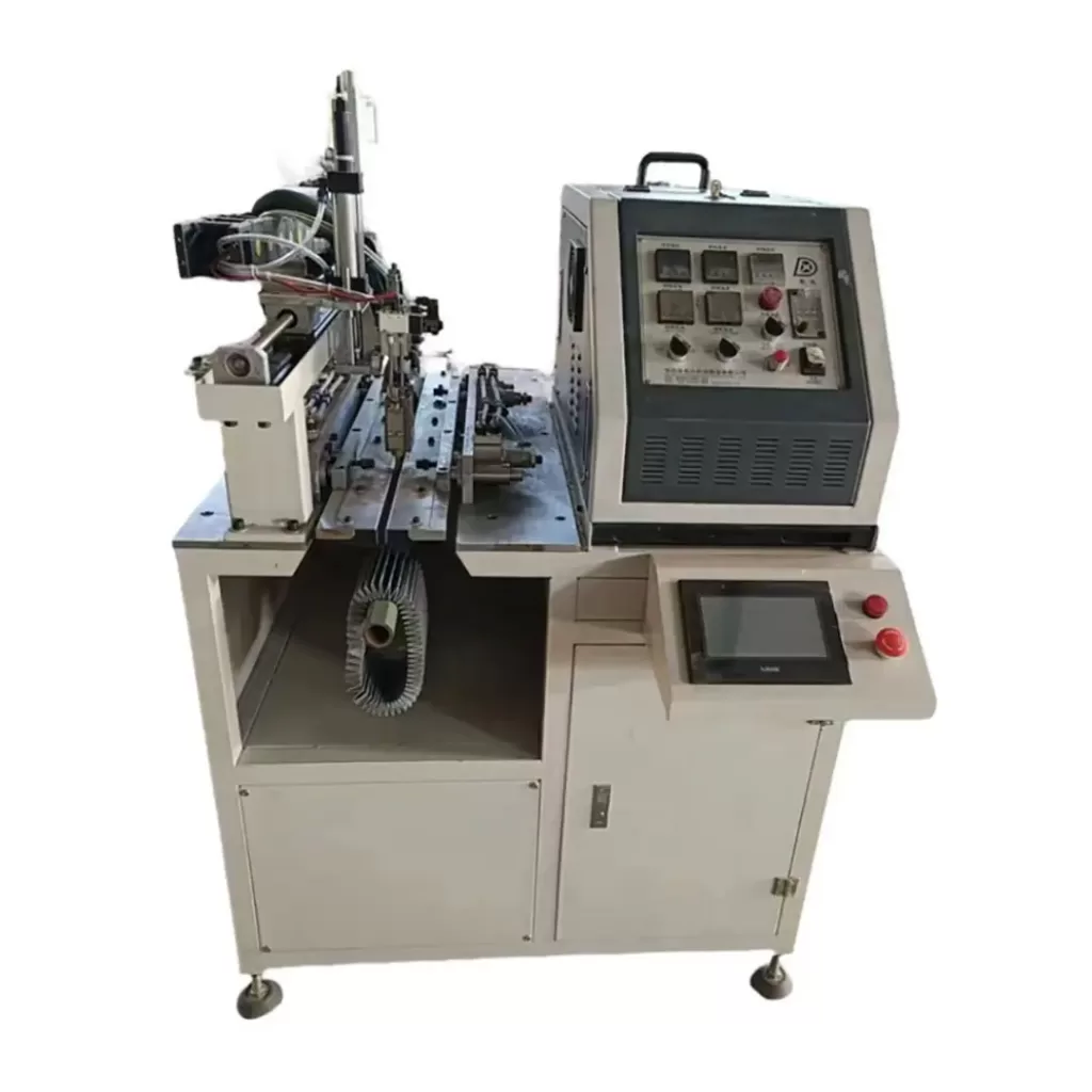 how does a two station bonding machine improve efficiency in automotive filter paper end finishing